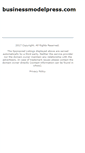 Mobile Screenshot of businessmodelpress.com